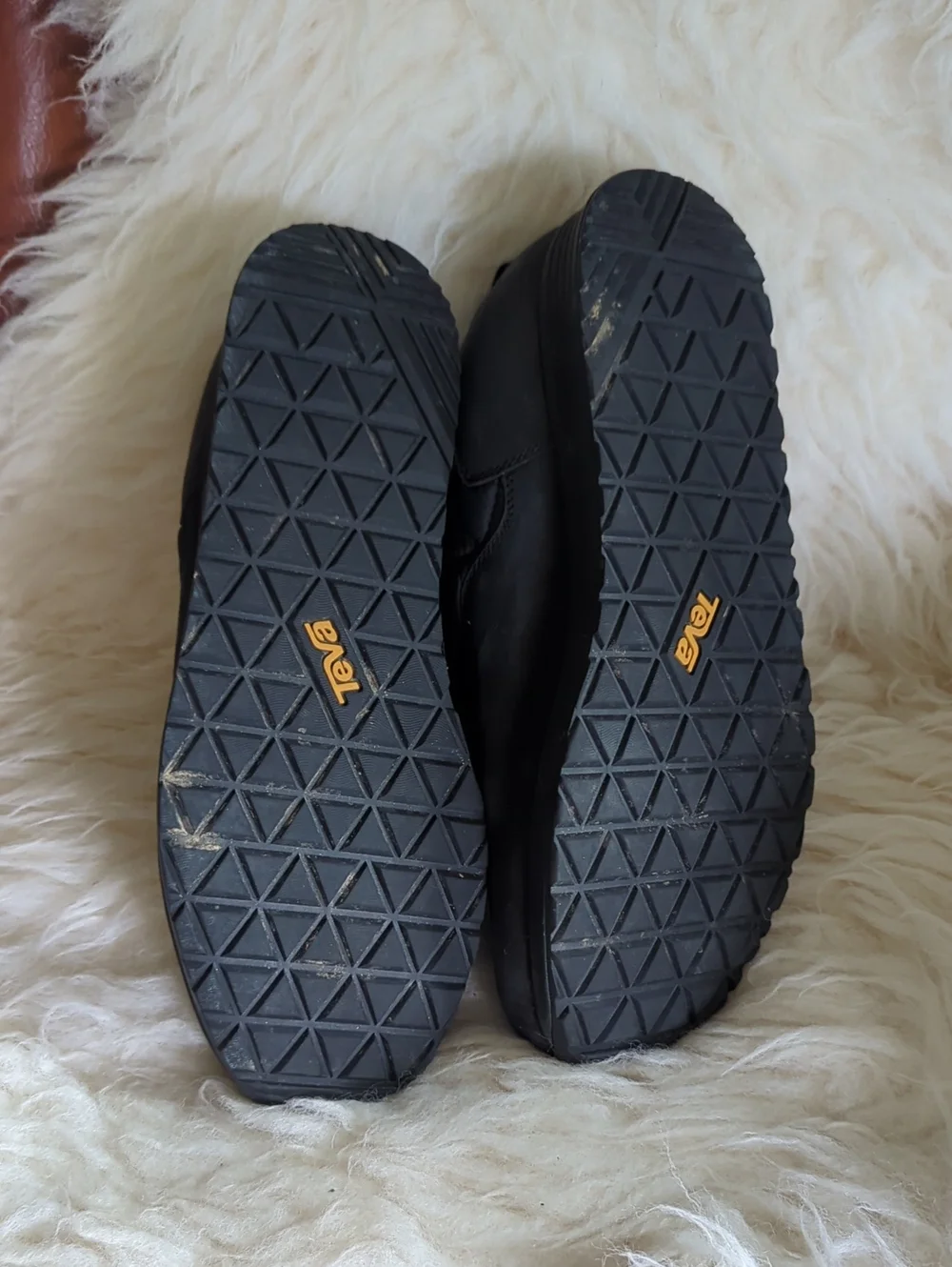 Men's - Teva - Black Quilted Slip-On Sneakers